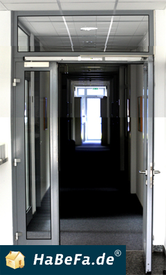 Rauchschutztüren aus Aluminium
