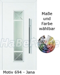 Aluminiumhaust&uuml;ren H&ouml;rmann TopPrestige Jana / Motiv 694, w&auml;rmed&auml;mmend, W&auml;rmeschutzglas, 5- fach Automatik Sicherheitsverriegelung