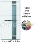 Aluminiumhaust&uuml;ren H&ouml;rmann TopPrestige Julia / Motiv 697, w&auml;rmed&auml;mmend, W&auml;rmeschutzglas, 5- fach Automatik Sicherheitsverriegelung