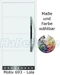 Aluminiumhaust&uuml;ren H&ouml;rmann TopPrestige Lola / Motiv 693, w&auml;rmed&auml;mmend, W&auml;rmeschutzglas, 5- fach Automatik Sicherheitsverriegelung