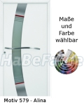 Aluminiumhaust&uuml;ren H&ouml;rmann TopPrestige  Motiv 579, w&auml;rmed&auml;mmend, W&auml;rmeschutzglas, 5- fach Automatik Sicherheitsverriegelung