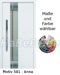 Aluminiumhaust&uuml;ren H&ouml;rmann TopPrestige  Motiv 581 Anna, w&auml;rmed&auml;mmend, W&auml;rmeschutzglas, 5- fach Automatik Sicherheitsverriegelung