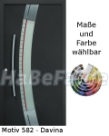 Aluminiumhaust&uuml;ren H&ouml;rmann TopPrestige  Motiv 582 Davina, w&auml;rmed&auml;mmend, W&auml;rmeschutzglas, 5- fach Automatik Sicherheitsverriegelung