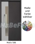 Aluminiumhaust&uuml;ren H&ouml;rmann TopPrestige  Motiv 586, w&auml;rmed&auml;mmend, W&auml;rmeschutzglas, 5- fach Automatik Sicherheitsverriegelung