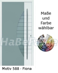 Aluminiumhaust&uuml;ren H&ouml;rmann TopPrestige  Motiv 588 Fiona, w&auml;rmed&auml;mmend, W&auml;rmeschutzglas, 5- fach Automatik Sicherheitsverriegelung