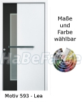 Aluminiumhaust&uuml;ren H&ouml;rmann TopPrestige  Motiv 593 Lea, w&auml;rmed&auml;mmend, W&auml;rmeschutzglas, 5- fach Automatik Sicherheitsverriegelung