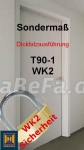 Feuerschutztüren T90-1 H16 WK2 Hörmann einflügelige Brandschutztür - Breite und Höhen wählbar DICKFALZ