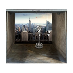 Garagentorplane "NYC View", für Einzelgaragen in verschiedenen Bestellgrößen