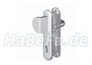 Hörmann ThermoPro Beschlag ES1 - Griffplatte / Drücker (690989) Messing