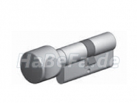 Profilzylinder mit Dreholive (31,5 + 40,5 mm) für Beschläge ES0 & ES1, bohr- und ziehgeschützt mit 5 Schlüsseln (632195)