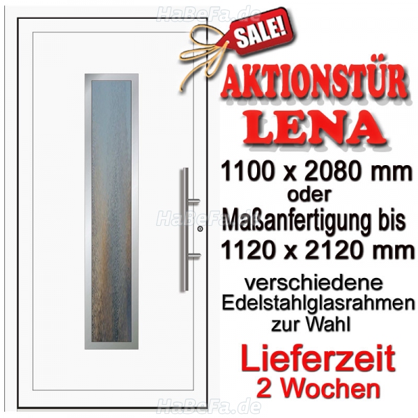 Aluminiumhaustür Lena bei HaBeFa.de