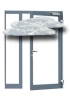 Rauchschutztüren (Aluminium)