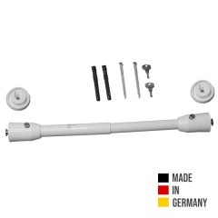 Montierte Sicherungsstange - So machen Sie ihr Fenster sicher! Einbrecher haben keine Chance.