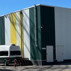 Außentür T30-1 H3 OD Stahltür, Breite 1000 mm, Höhe wählbar