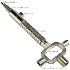 Bauschlüssel - universell einsetzbar beim Türeinbau