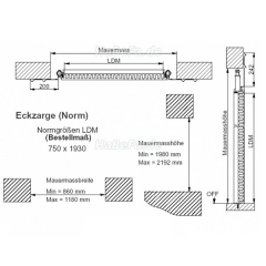 Baustellentür von Steinau - Bautür mit Spindel-Schnellverstellung