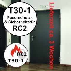 FSA 62 Feuerschutztür T30 ist kurzfristig lieferbar