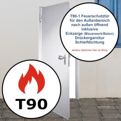 FSA 62 T90 Brandschutztür für die Außenwand