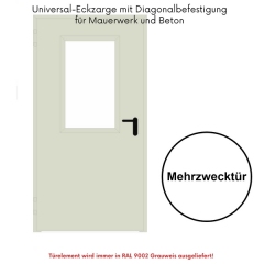 Mehrzwecktür Aktion Farbauswahl