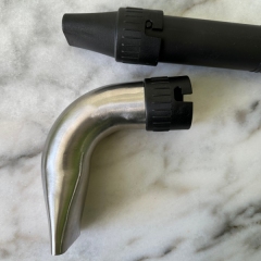 Edelstahl- D&uuml;sensortiment f&uuml;r M&ouml;rtelspritze aus Stahl und Edelstahl, Modelle 500(300)/40(50) NU, NU-K und SK (1x gerade,1x30&deg;,1x45&deg;,1x90&deg; D&uuml;se)