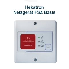 Feststellanlage HEKATRON für 1-flügelige Türen. Funkset 155 F - Set 2