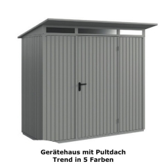 Gerätehaus im Motiv 902 / Trend in verschiedenen Farben und Größen