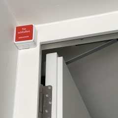 Hekatron Handauslösetaster HAT 02 für trockene Räume / Beschriftung Tür schließen / Art.-Nr. 6500143