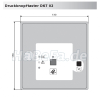 Hekatron Handauslösung DKT 02 gr/ grau / Art.-Nr. 6200118