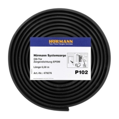 HÖRMANN Dichtungsprofil schwarz für 1-flg. H8-5 & MZ Türen Nr. 694223 -  Thommel I & H GmbH