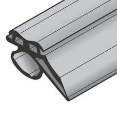 Hörmann Dichtung für Mehrzwecktüren für Schlagleiste (478151), 3500 mm, für D65-2