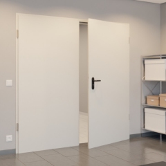 Hörmann Mehrzwecktür MZ-2 mit schlanken 45 mm dickem Türblatt in der Breite 1500 mm, Höhe 2000 mm