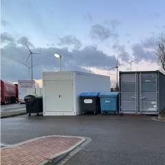 H&ouml;rmann Sicherheitst&uuml;r E45-2 RC 2- Anwendungsbeispiel in Sonderlackierung