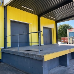 H&ouml;rmann Sicherheitst&uuml;r E45-2 RC 2 Anwendungsbeispiel in Sonderlackierung