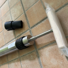 Modell NU mit Holzgriff - Handm&ouml;rtelpumpe 