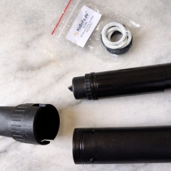 M&ouml;rtelpresse und D&uuml;senset 