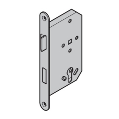 Panikschloss geteilte Nuss, Funktion B LINKS (449758) für H3D, H3, H16-1, RS55, D45, D55, E45WK2 u. E55WK2