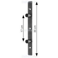 Seitenteil für das Modell Classic Fenstergitter 