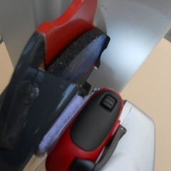 Schließblechschleifer portaflex von Makita mit bis zu 10.000 U/m mit Netzbetrieb (Kabel und Netzstecker) 