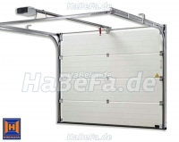 Sektionaltor LPU 42, M-Sicke, verschiedene Holzdekore oder Titan Metallic CH703, bis B: 3000 x H: 2500mm