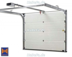 Sektionaltor LPU 42, L-Sicke, verschiedene Holzdekore oder Titan Metallic CH703, bis B: 3000 x H: 2500mm