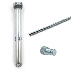 Set: Hörmann Federbandbolzen FH 615-20 (547584), Arretierstift (547589) und Spannstift (340189) für die Tür-Modellle wie H3 OD oder D65 