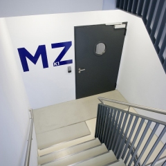 Stahlt&uuml;r Modell DW62 von Teckentrup, in der Breite 875 mm, H&ouml;he w&auml;hlbar 