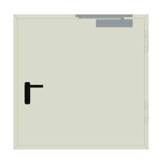 T-30 H3 OD Brandschutzklappe, B: 875 mm, Höhe wählbar