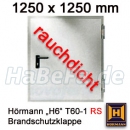 T60-1 H6 Rauchschutzklappe B: 1250 mm, H: 1250 mm