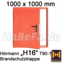 T90-1 H16 Brandschutzklappe / Feuerschutzklappe B: 1000 mm H: 1000 mm