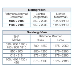 Thermo65 Haustür THP 850 B / NTS Plus 850B