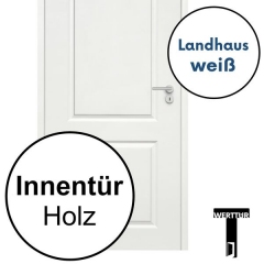 in 3 Wochen haben sie ihre Zimmertür in Weiss Zuhause