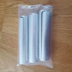 Zierkappen für ThermoPro Hörmann Haustüren für Einbohrband in Edelstahloptik - Artikelnummer 691001