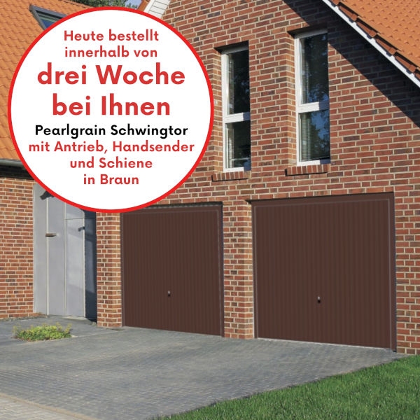 Berry Schwingtor in vier Größen und mit Antrieb
