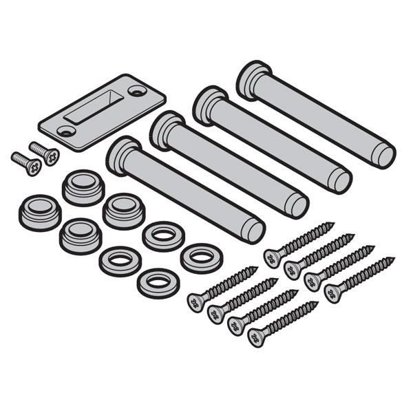 Hörmann Bolzenset M7 für Ständerwerk, 2-flg. Türen (548819)